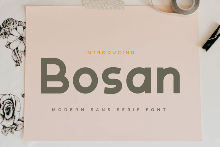 Bosan Font