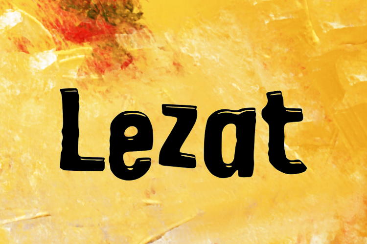 L Lezat Font