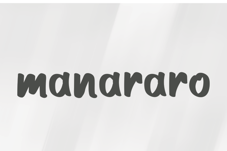 Manararo Font