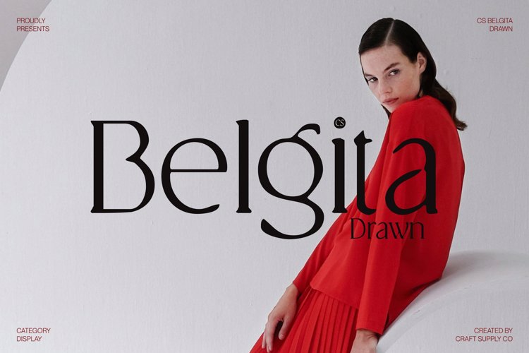 Preview of CS Belgita Drawn Font