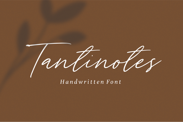 Tantinotes Font