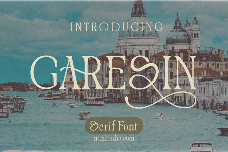 Preview of Garesin Font