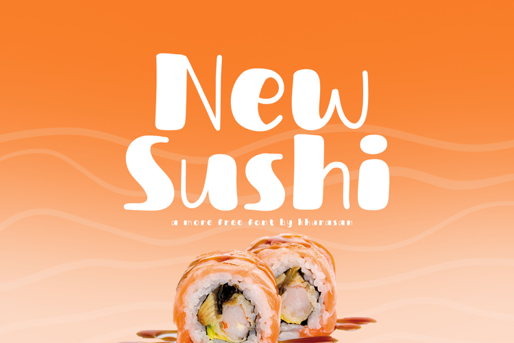 New Sushi Font