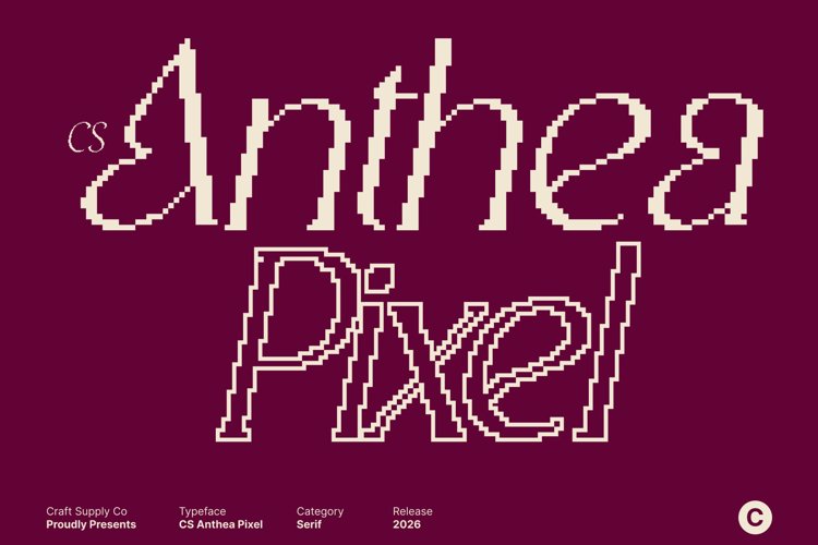 Preview of CS Anthea Pixel Font