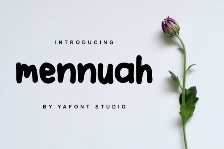 Mennuah Font