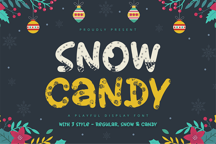 Snow Candy Font