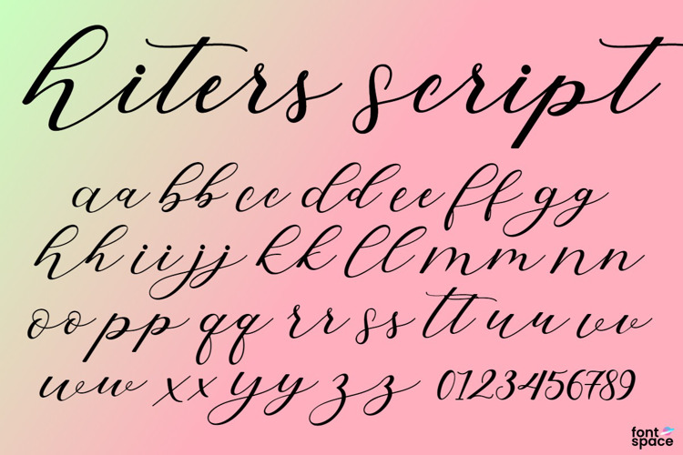 Hiters Script Font