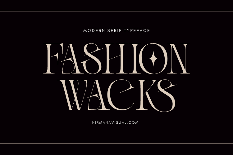 Fashion Wacks Font