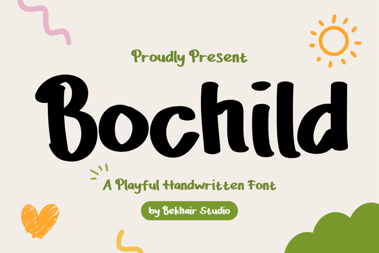 Preview of Bochild Font