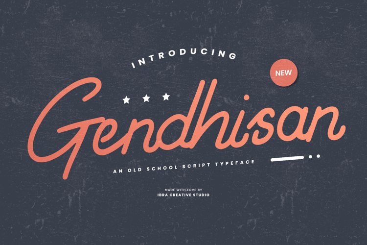 Gendhisan Font