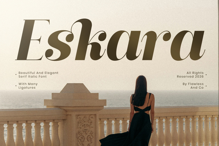 Preview of ESKARA Font