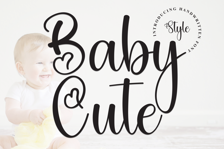 Preview of Baby Cute Font
