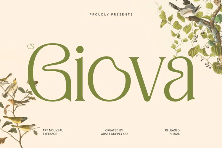 Preview of CS Giova Font