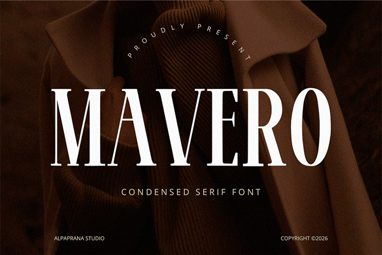 Preview of Mavero Font