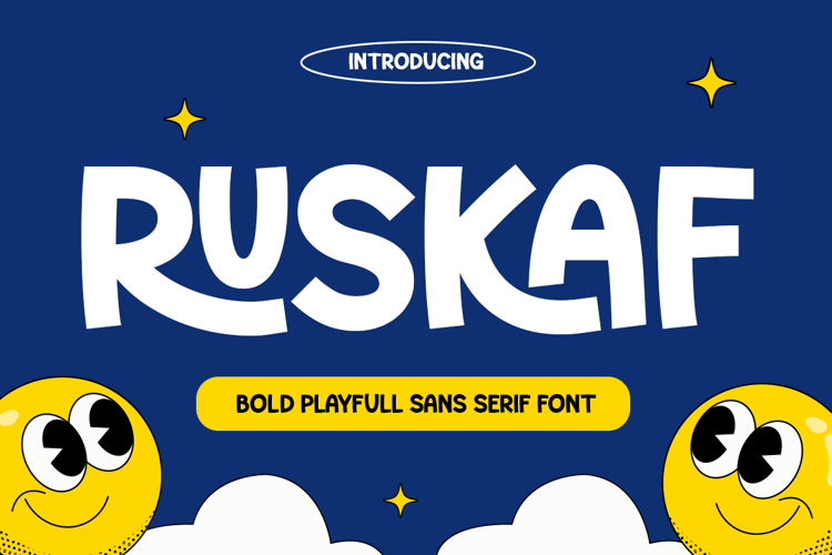Preview of Ruskaf Font