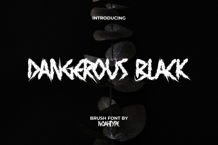 Dangerous Black Font