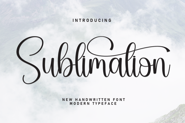Preview of Sublimation Font
