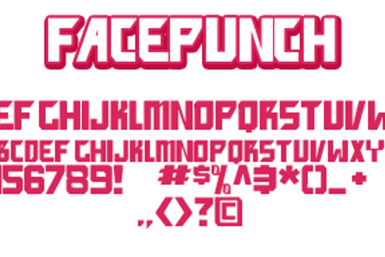 facepunch Font