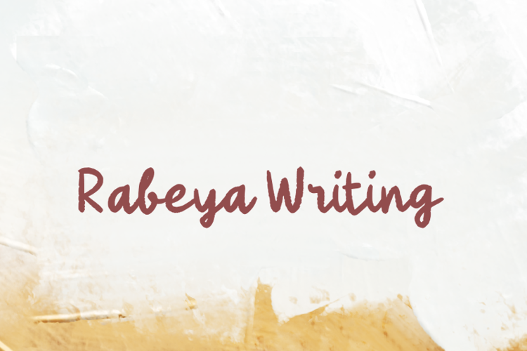 Rabeya Writing Font