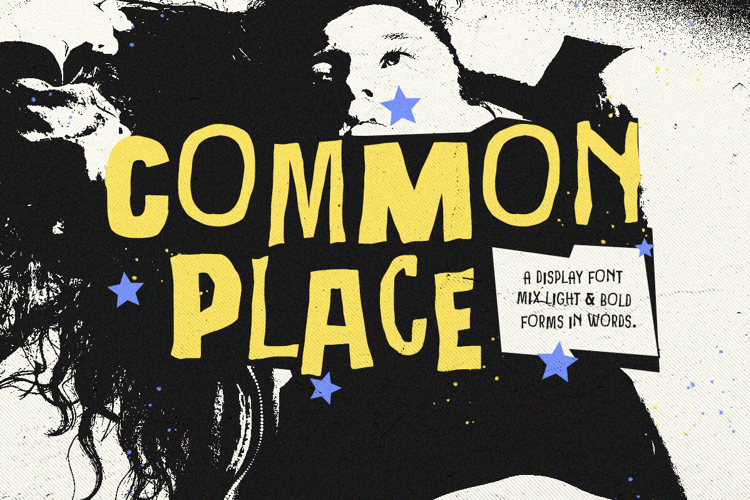Preview of Common Place Font