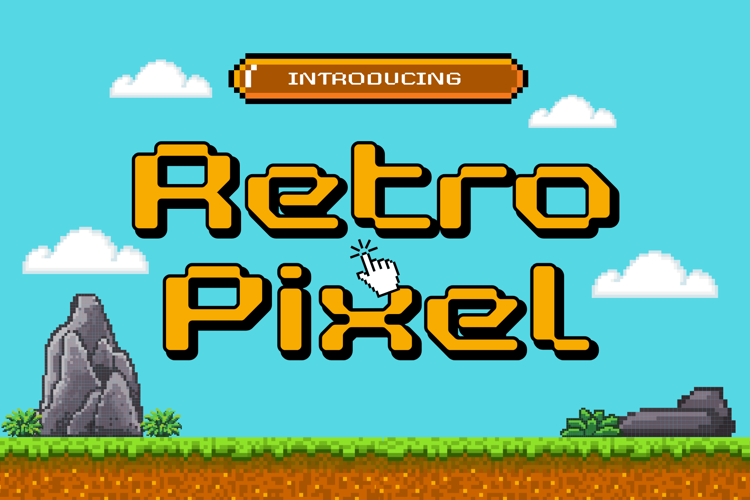 Retro Pixel Font
