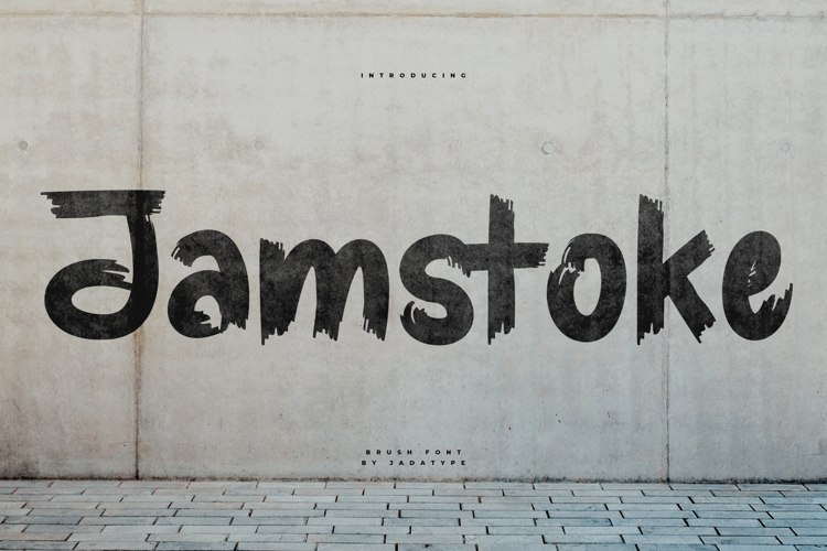 Jamstoke Font