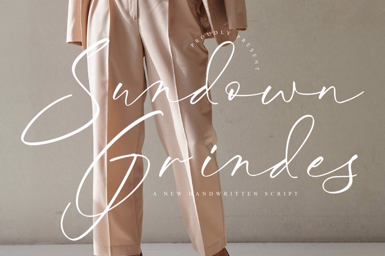 Preview of Sundown Grindes Font