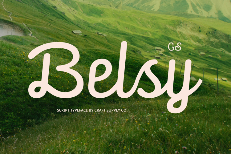 Preview of CS Belsy Font