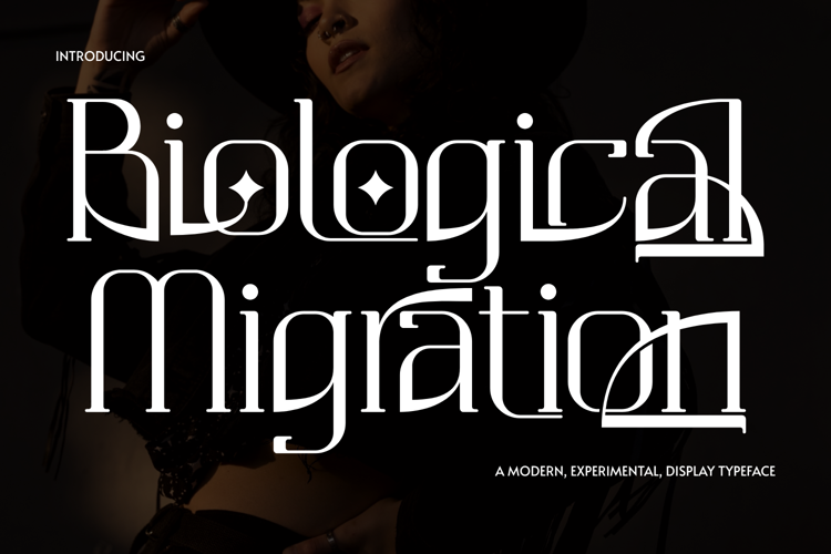Preview of Biological Migration Font