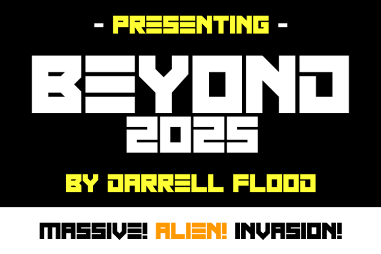 Beyond 2025 Font