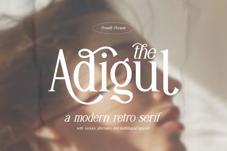 Preview of Adigul Font