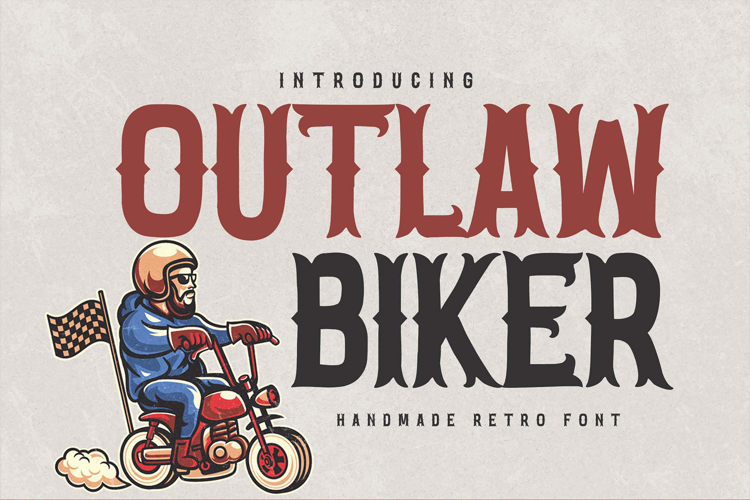 Outlaw Biker Font