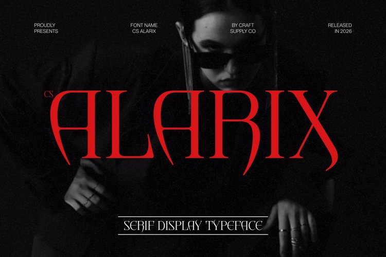 Preview of CS Alarix Font