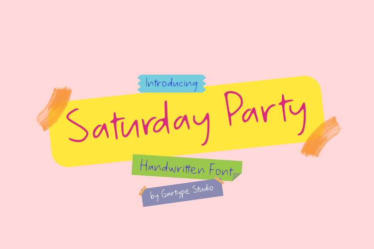 Saturday Party GT Font