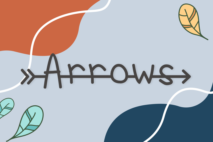 Arrows Font