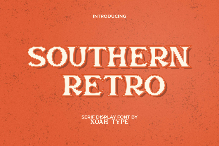 Southern Retro Font