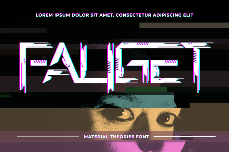 Preview of MATERIAL THEORIES Font