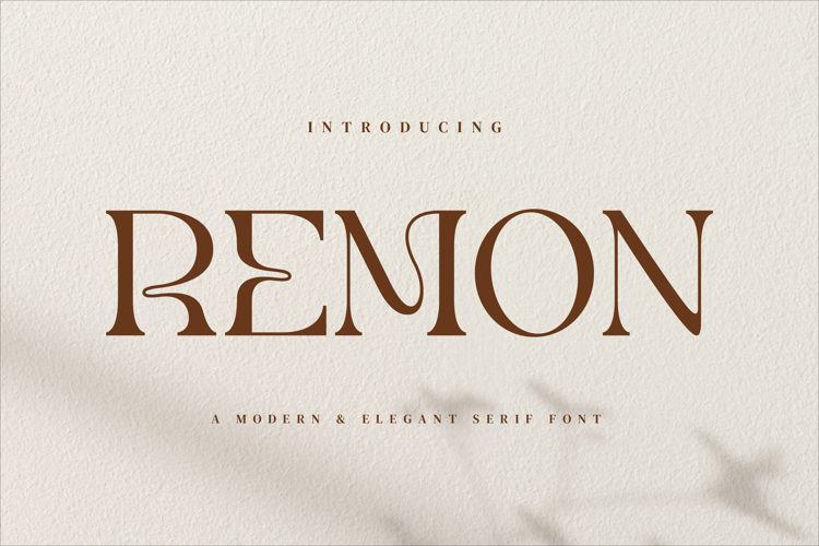 Preview of Remon Font