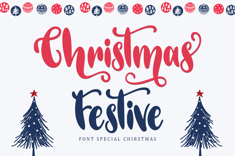 Christmas Festive Font