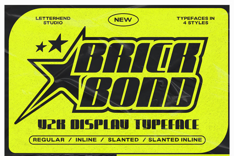 Brick Bond Font