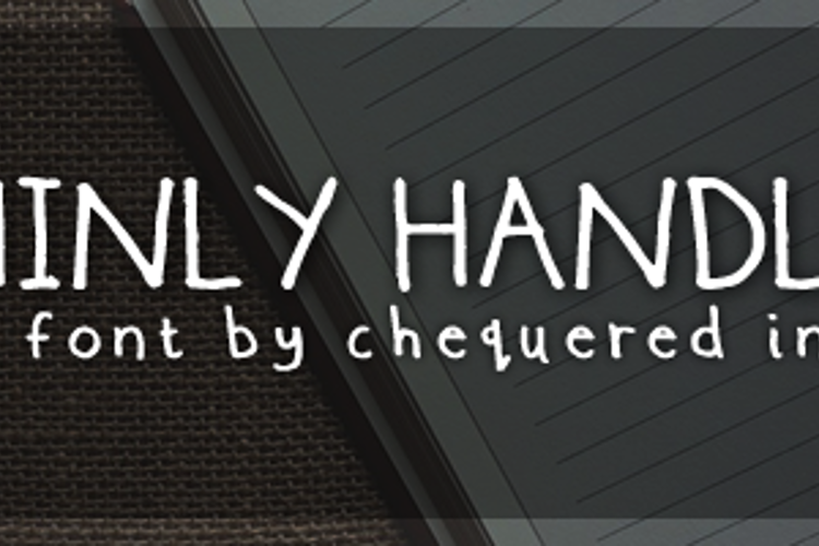 Thinly Handled Font