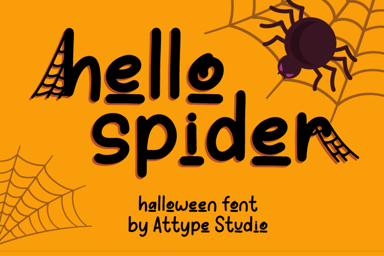 hello spider Font