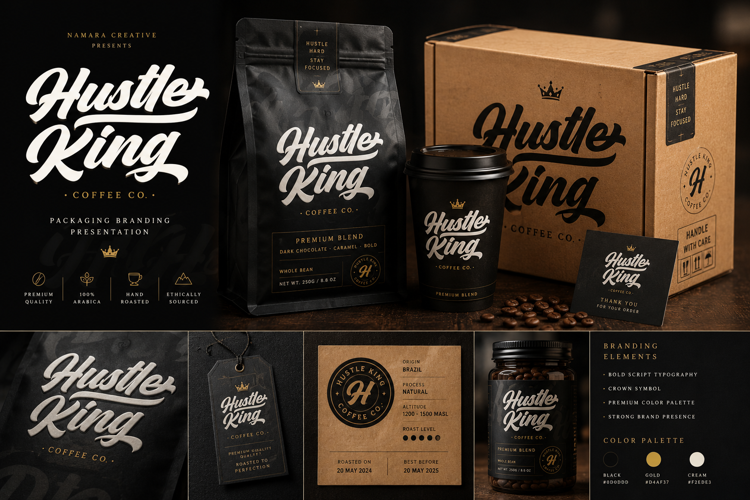 Preview of Hustle Kings Font