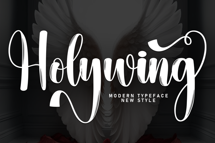 Preview of Holywing Font