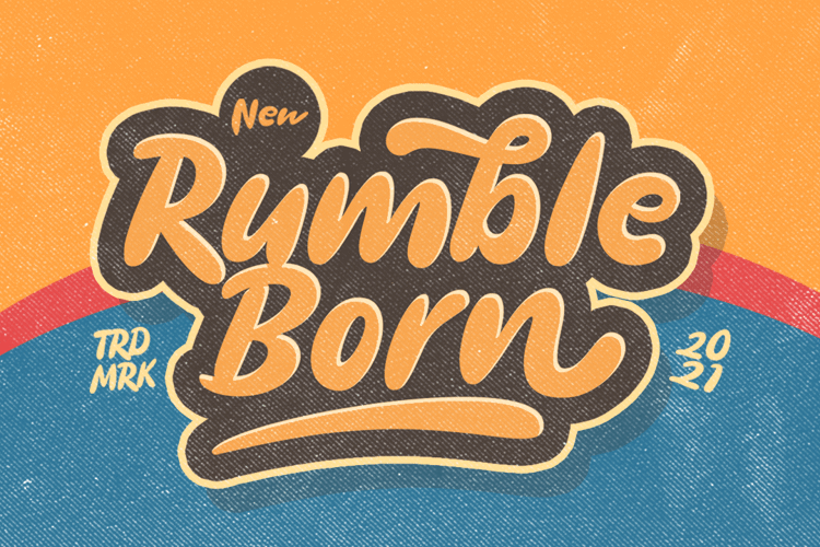 Rumble Born Font