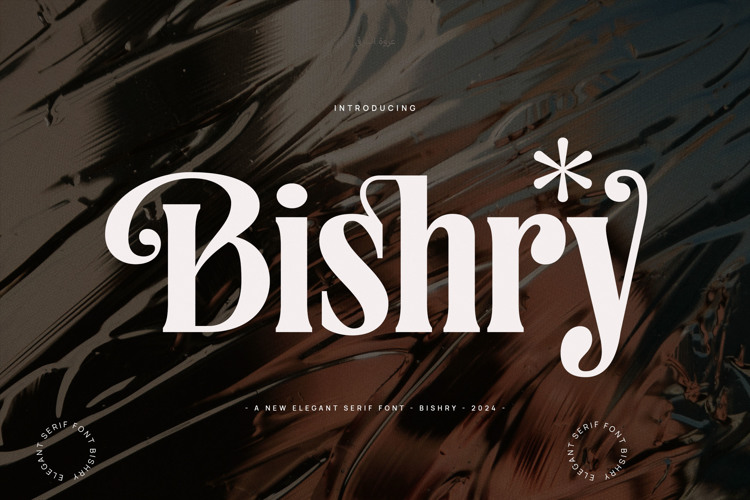 Preview of Bishry Font