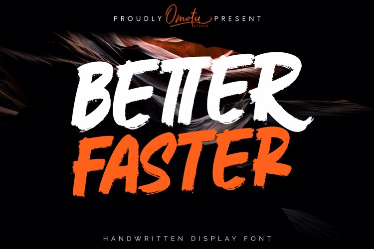 Better Faster Font