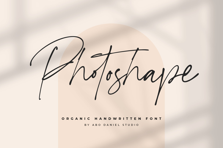 Preview of Photoshape Font