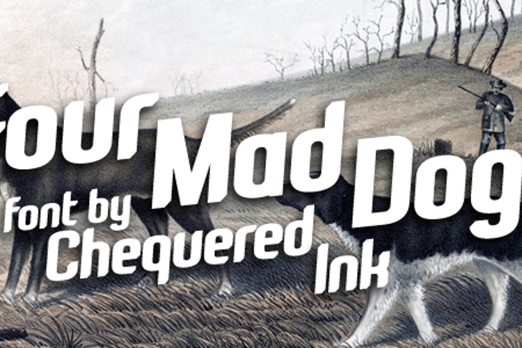 Four Mad Dogs Font