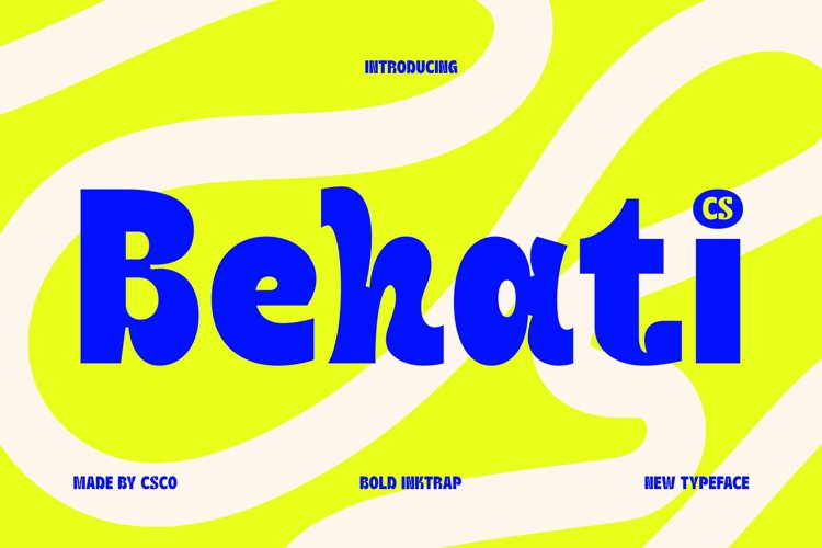 Preview of CS Behati Font
